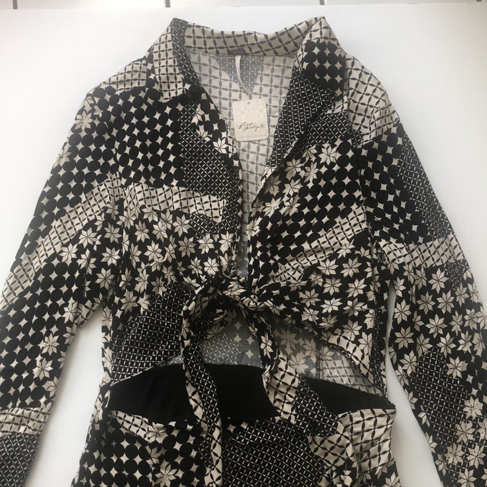 NWT Free People Miki tie top mini dress! - Picture 2 of 10